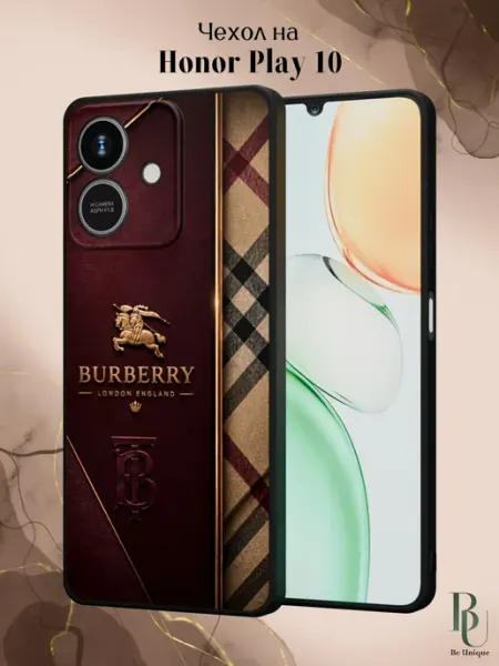Чехол на Honor Play 10 Burberry Be Unique