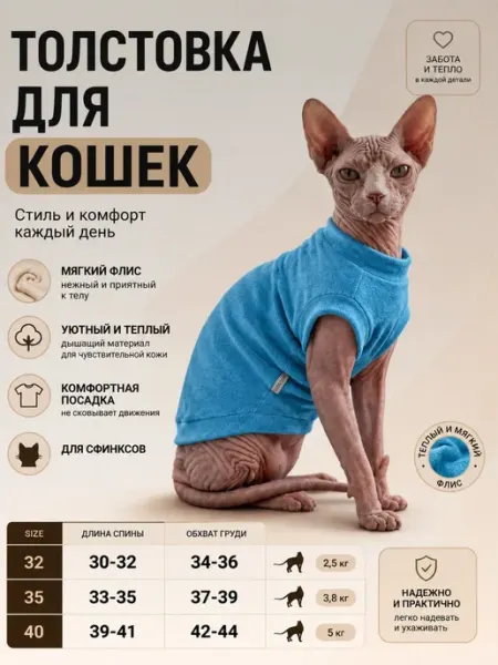 Толстовка для кошек и собак мелких пород mini ZODIAC
