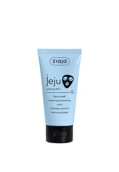 Чёрная маска для лица JEJU — очищение и сужение пор — 50 ml