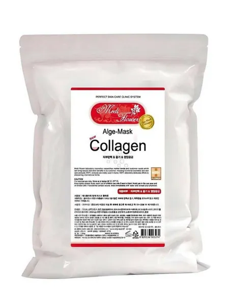 Альгинатная маска для лица с коллагеном Medi Flower Alge-Mask Collagen, 500 гр