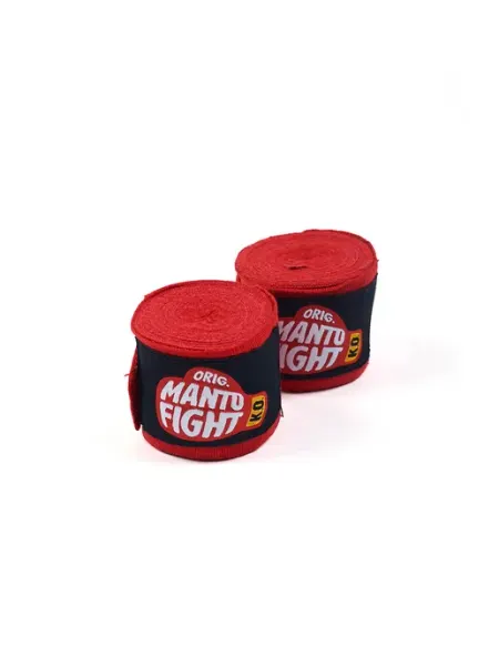 Боксерские бинты эластичные для бокса Glove Red 4 метра Manto
