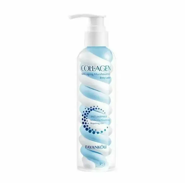 COLLAGEN Marshmallow Body Lotion, Sadoer (Антивозрастной лосьон для тела коллаген), 200 мл.