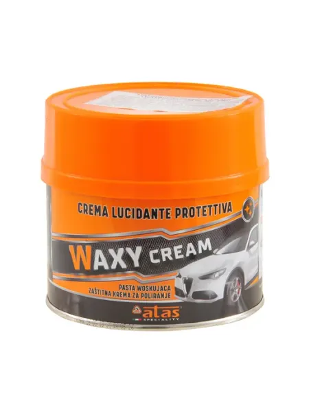 Полироль для кузова Waxy Cream защитная 250 гр Atas