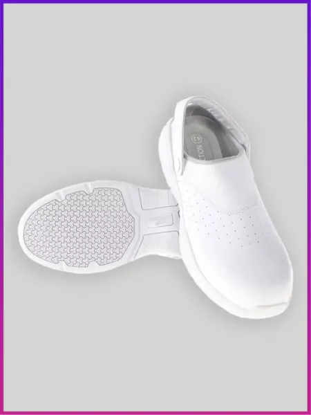 МИСТРАЛЬ. Полуботинки White GRIP PROTECTION c подноском