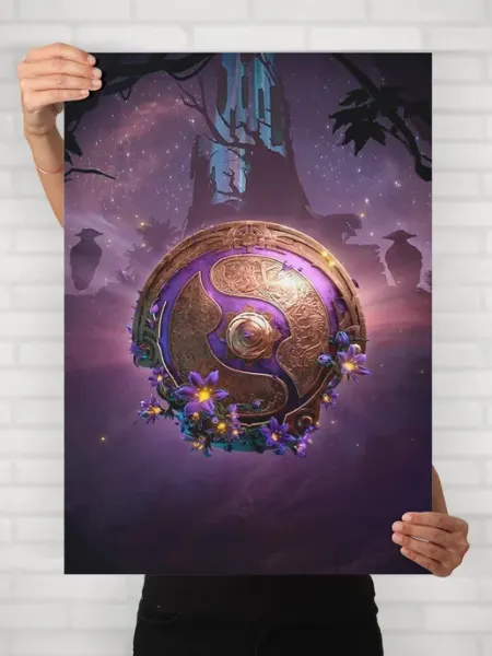 Плакат События Киберспорт (The International Dota 2 1) A2 HEAVEN POSTER