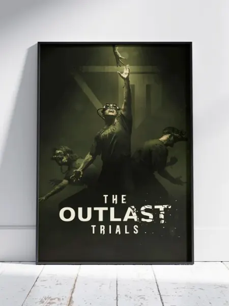 Плакат Аутласт (The Outlast Trials 1) - Постер A4 30x21 см HEAVEN POSTER