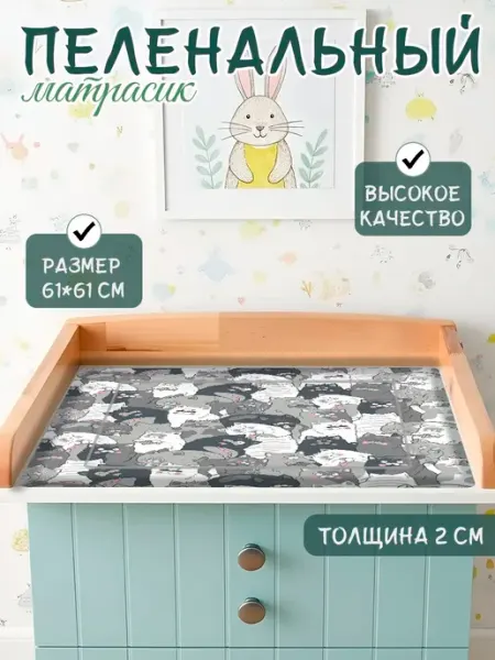 Megapolis group Матрасик для пеленального столика