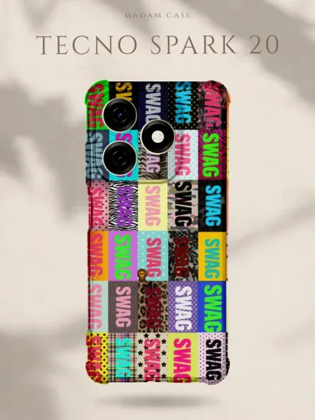 Чехол на Tecno Spark 20 Свэг Madam Case