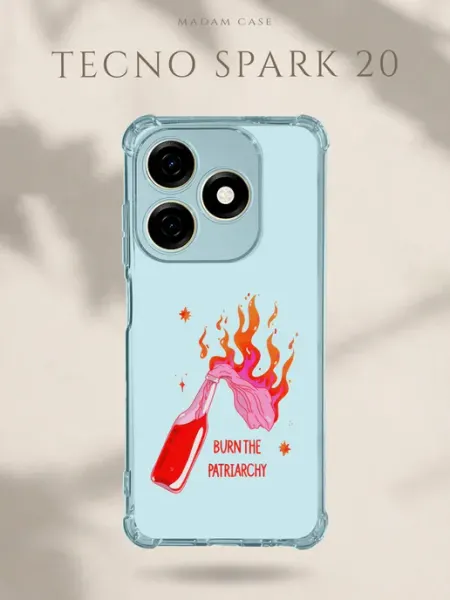 Чехол на Tecno Spark 20 Феминизм Madam Case