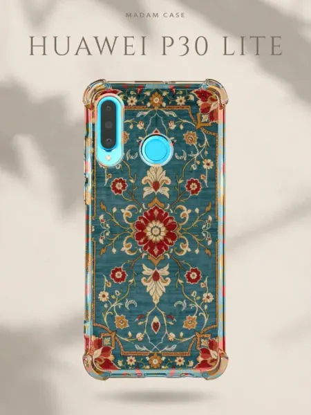 Чехол на Huawei P30 Lite Ковер Madam Case