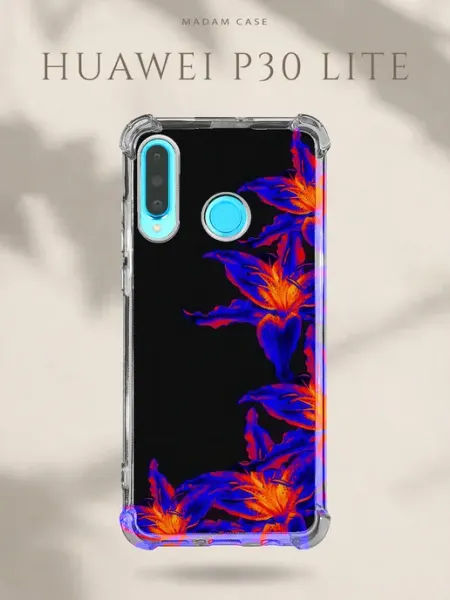 Чехол на Huawei P30 Lite Лилия Madam Case