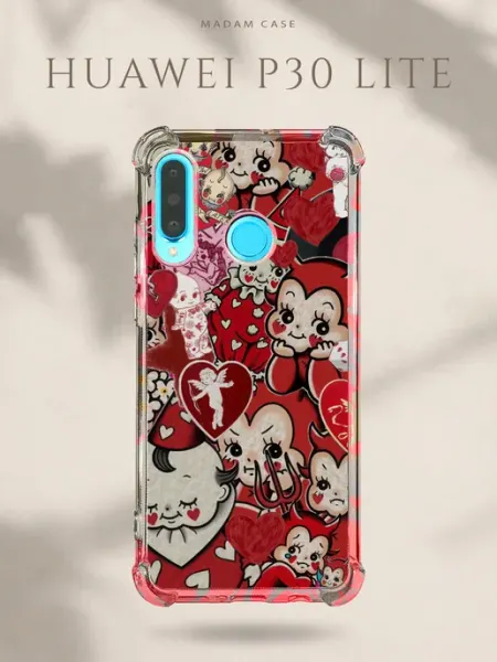 Чехол на Huawei P30 Lite Мультяшный Madam Case