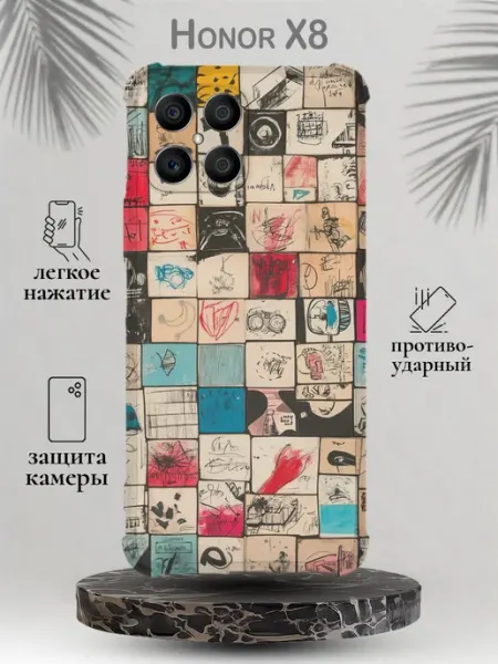 Чехол на Honor X8 с принтом андегрвунд SteepCase