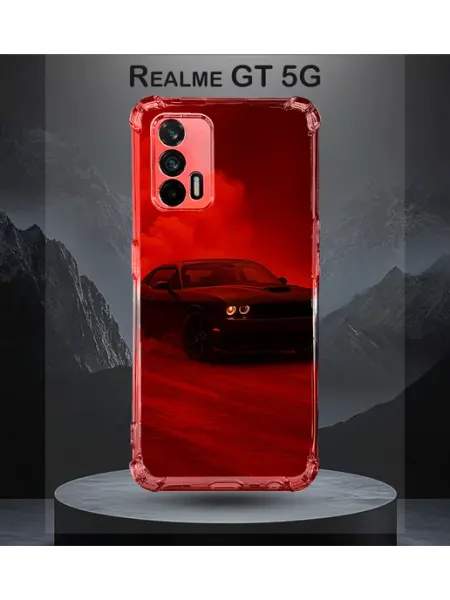 Чехол на Realme GT с принтом машина NastishkaCase