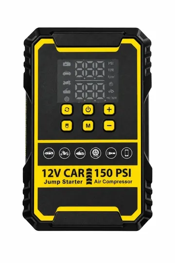 Пусковое устройство Jump Starter с компрессором, Power Bank - Зарядные устройства для аккумуляторов