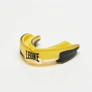 Боксерская капа взрослая, спортивная, защитная для зубов Leone Top Guard PD513 - Yellow