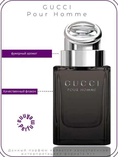 Мужские духи стойкие GUCCI Pour Homme