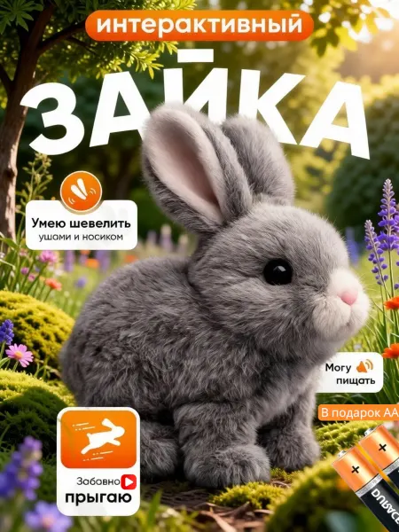 GUDAKO TOYS Интерактивная игрушка зайка