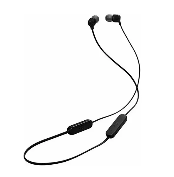 Беспроводные наушники JBL Tune 135 BT, с шейным ободом, черный (JBLT135BTBLK)