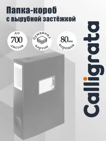 Пластиковая архивная папка с застежкой и большим объемом