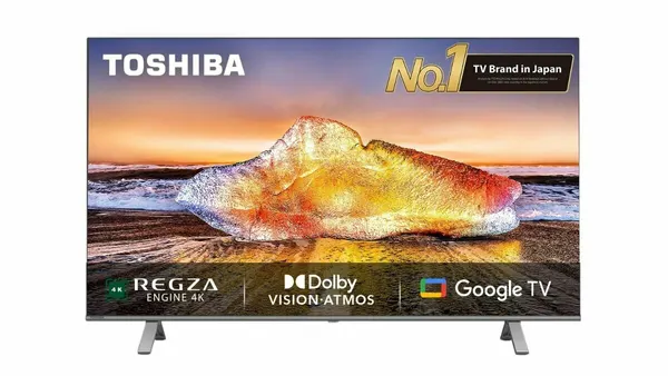Телевизор TOSHIBA C350, 55 дюймов, 4K, Smart TV, шикарная картинка Dolby Vision супер звук Dolby Atmos