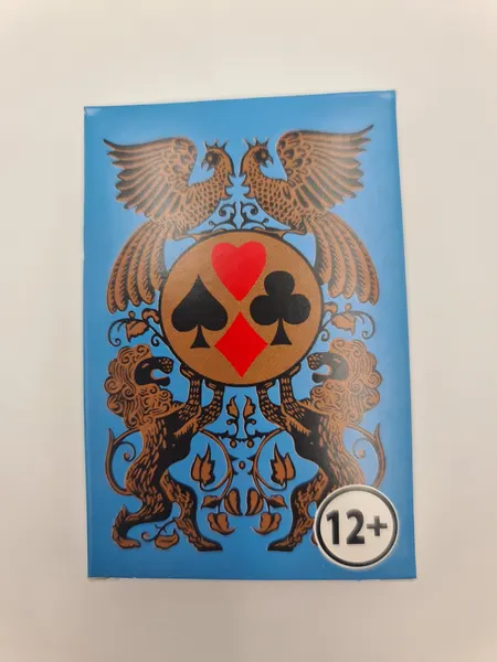 Игральные карты Пётр Первый, Present61, на подарок, пластиковое покрытие