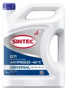 Антифриз SINTEC Universal G11 blue -40 5кг