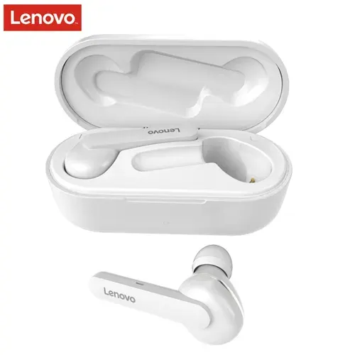 Беспроводные TWS наушники Lenovo HT28 True Wireless Bluetooth 5.0 с микрофоном, белый