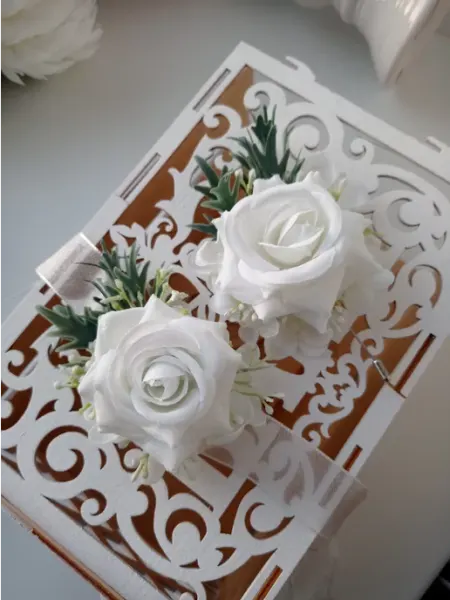 Wedding by Gulya Бутоньерка+ браслет свадебный