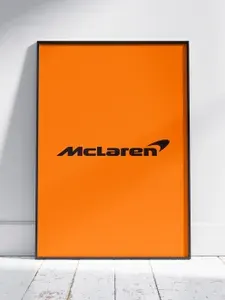 Плакат на стену для интерьера Марки Машин (Макларен - McLaren 1) - Постер по автопроизводителям формата A4 (21x30 см)