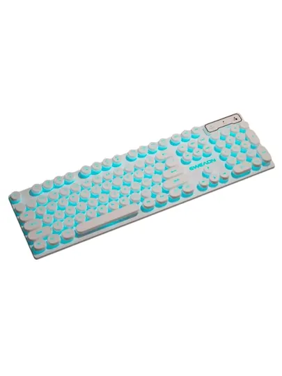Клавиатура GX330 Black RGB, механическая, радужная подсветка, USB, игры