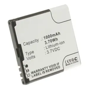 Аккумуляторная батарея iBatt 1000mAh для телефонов, смартфонов Explay Q230, Nokia N85