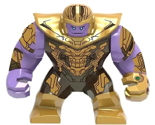 Фигурка Танос / Thanos совместима с конструкторами лего (8см, пакет) 1253