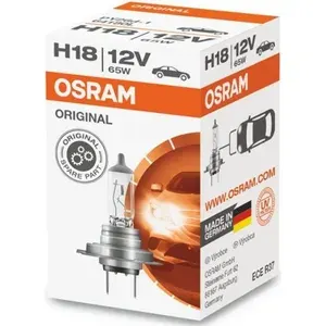 Лампа автомобильная OSRAM H18 65W PY26d-1 12V, 1шт, (64180L)