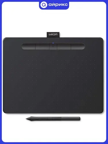 Графический планшет Wacom Intuos M, 2540 lpi, 133 точ/сек, USB, чёрный