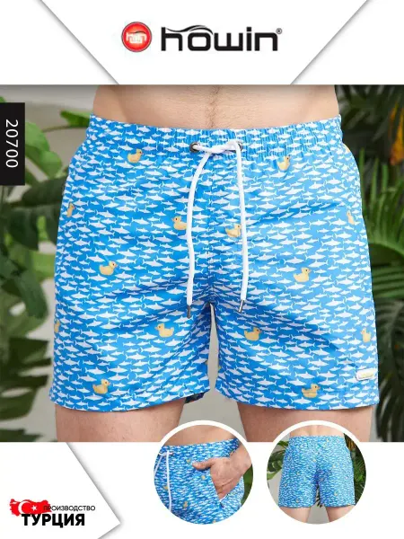 H&V SWIMWEAR Шорты купальные летние