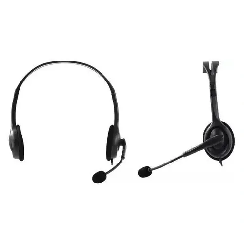 Наушники проводные Logitech H111 Stereo Headset черный
