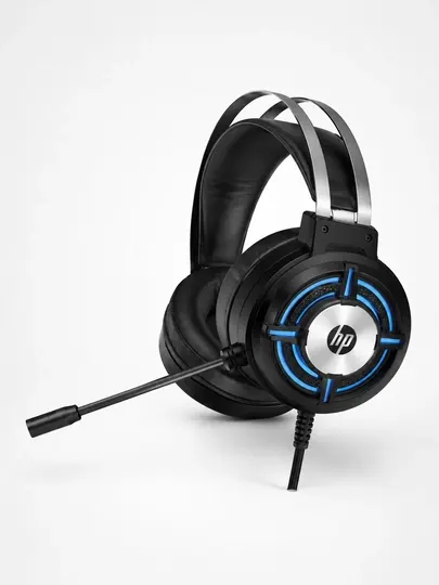Игровые наушники HP H120 с микрофоном, проводная гарнитура