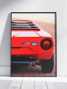 Плакат на стену для интерьера Легенды Авто (Лянча Стратос HF - Lancia Stratos HF 2) - Постер по машине формата A4 (21x30 см)