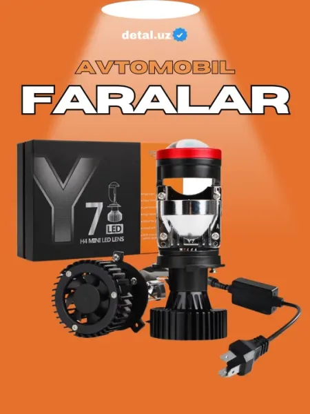 Автомобильные LED фары Y7D Y7 LED H4