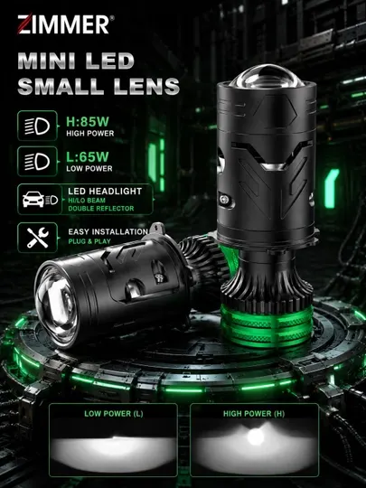 ZIMMER Z8MAX, Авто LED фары, автомобильные LED лампы, H4 LED лампы для авто