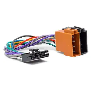 Разъём кабель переходник 20 pin для подключения автомагнитол AUDIOVOX, AEG, CLATRONIC, FORYOU, MYSTERY, PROLOGY, ELENBERG к ISO разъёму (еврофишке)