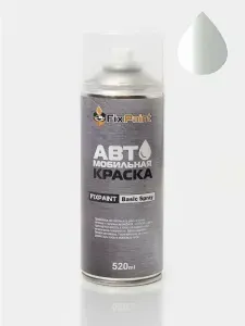 Краска LAND ROVER RANGE ROVER SPORT2, код 2356, MERIBEL WHITE, автомобильная эмаль FixPaint Spray в аэрозольном баллончике 520 мл