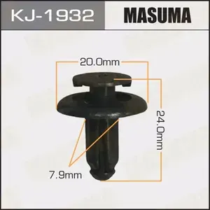Клипсы крепежные автомобильные Subaru (OEM 24236AA001) KJ-1932, 30 шт.