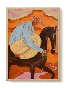 Интерьерный постер "Wander Free", формат 30 x 40 см