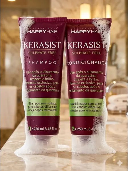 Happy Hair Professional Шампунь и кондиционер для жирных волос Kerasist по 250 мл