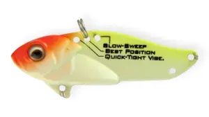 Блесна-цикада Strike Pro Cyber Vibe 40 (6.6 г / 6.6 гр), 40 мм, Fluo Clown (A116L)