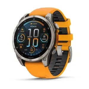 Garmin Смарт-часы Fenix 8, 47mm, оранжевый