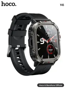 Hoco Смарт-часы Y45, 49mm, Черный