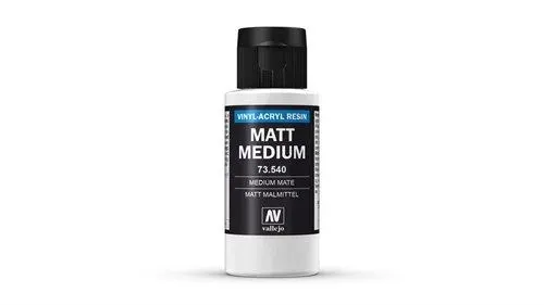 Разбавитель для красок матовый 73540 Auxiliary - Matt Medium 60 ml Vallejo 73540